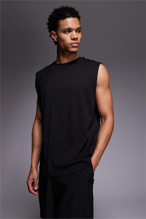 Футболка-топ Icon из хлопка свободного кроя для тренировок с технологией быстрого высыхания артикул 151739156