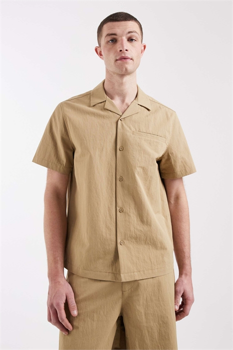 Рубашка-координат бежевого цвета артикул 153684380