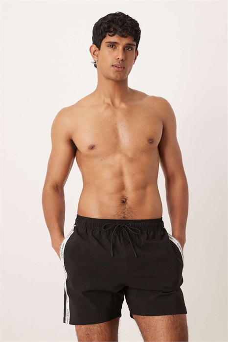Плавки с завязками на шнурке, черные артикул 154159178