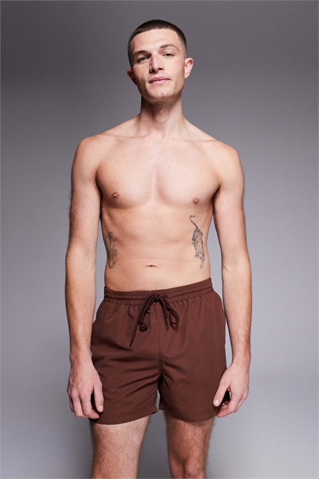 Коричневые плавки артикул 152859310