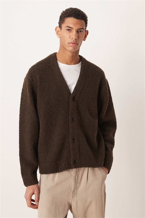 Винтажный кардиган с пуговицами артикул 155120061