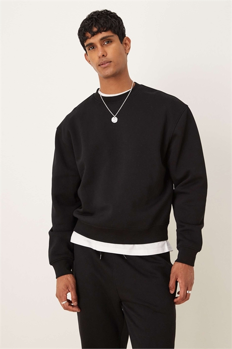 Свободная толстовка прямого кроя из серии Essentials артикул 147082537