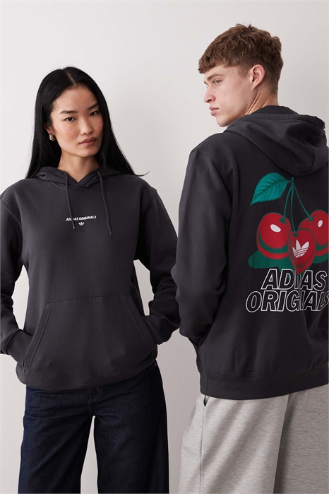 Толстовка с капюшоном с изображением вишни в виде трилистника артикул 151221016