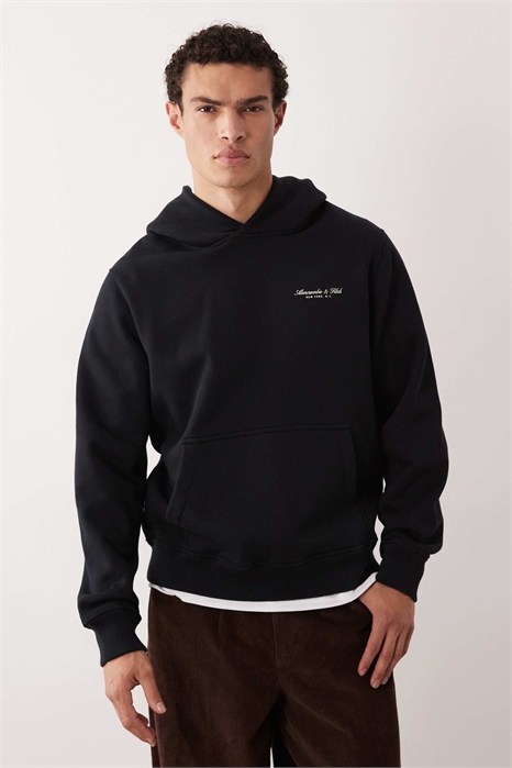 Худи премиум-класса с большим капюшоном артикул 155150868