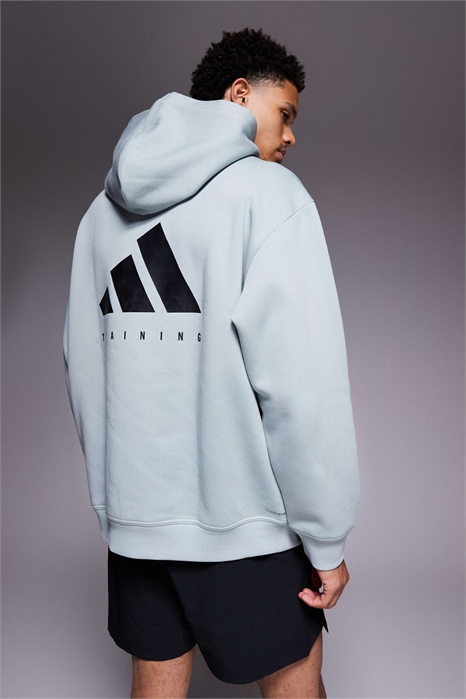 Толстовка с капюшоном adidas Training Power свободного кроя артикул 150008540