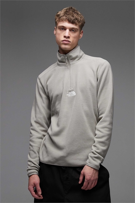 Свитшот с вышитым логотипом Glacier и застежкой-молнией на 1/4 артикул 154426575