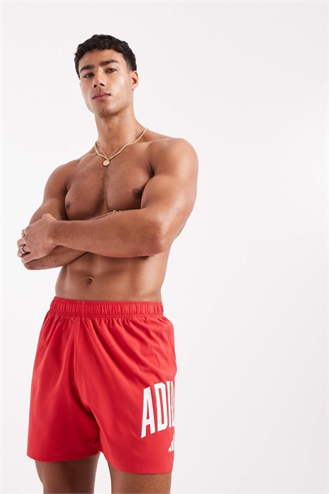 Плавательные шорты красного цвета артикул 141909606