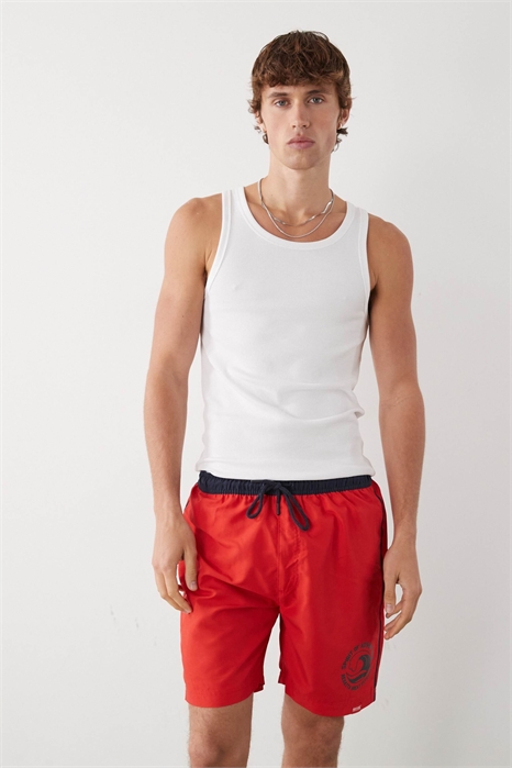 Плавательные шорты Bentham красного цвета артикул 151154321