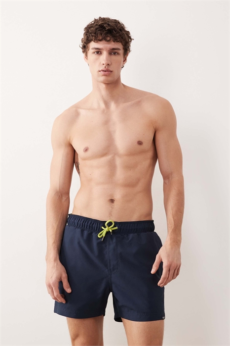 Быстросохнущие плавки Mawson III темно-синего цвета с ярким зеленым оттенком артикул 154919781