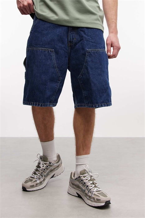 Шорты с двойным вырезом на коленях артикул 155177580