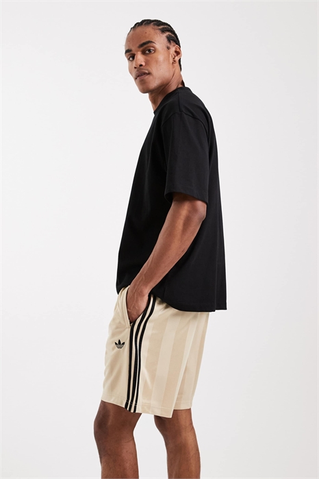 Шорты с 3 полосками свободного кроя, цвет каменный хаки артикул 154872968