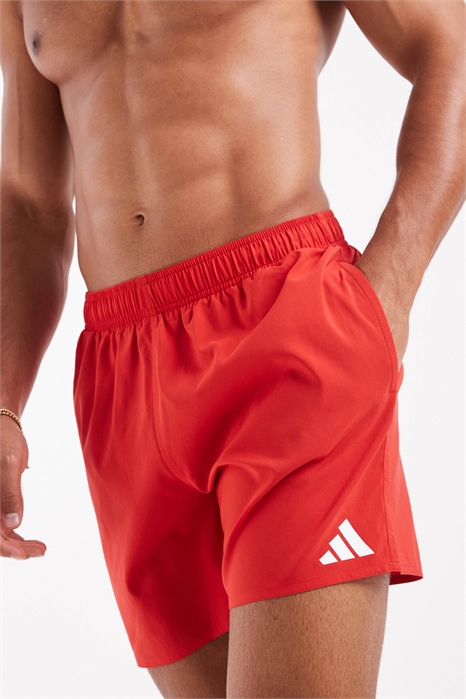 Плавательные шорты Adidas Training 5"" красного цвета артикул 142293566