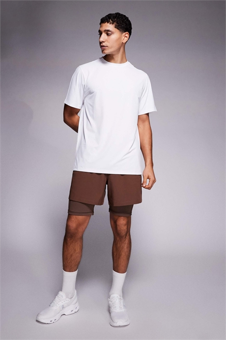 Спортивные полуоблегающие тренировочные штаны Icon с быстрым высыханием и карманом для телефона артикул 153285749