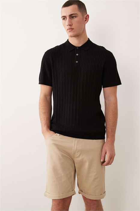 Умные узкие шорты с 5 карманами, бежевые артикул 141860690