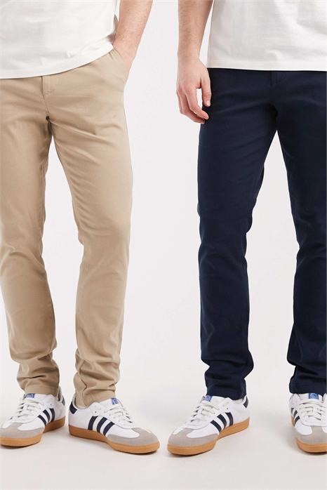 2 пары узких чинос артикул 150832629