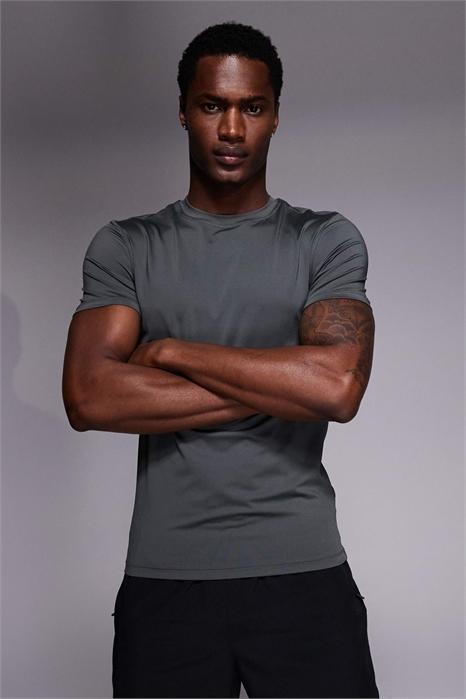 Футболка для тренировок Icon с быстрым высыханием и облегающим кроем артикул 153285455