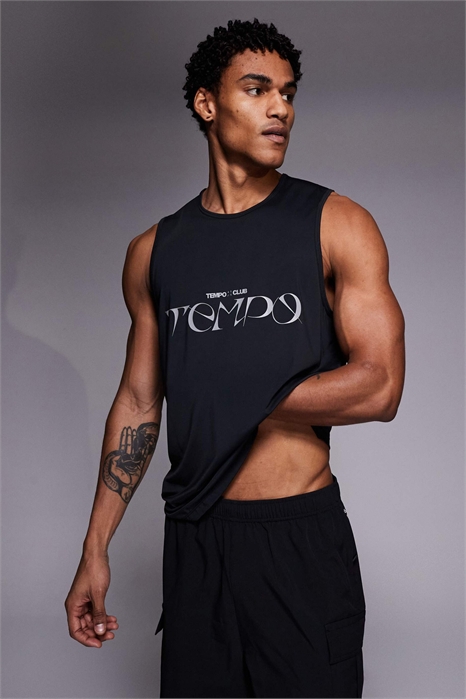 Беговой жилет из высококачественной нейлоновой сетки с быстрым высыханием и принтом артикул 151097329