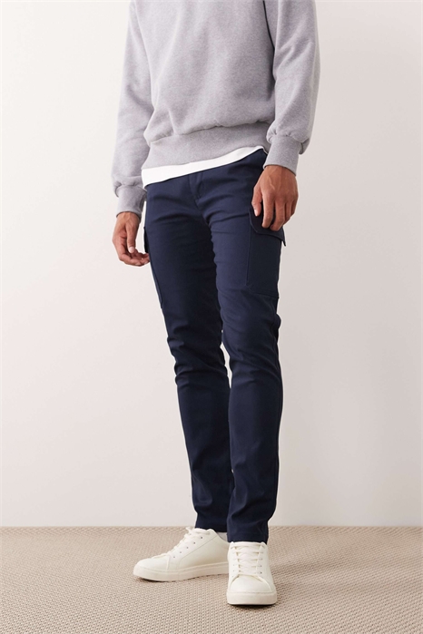 Узкие брюки-карго артикул 152419866