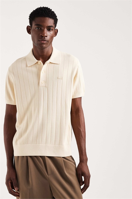 Трикотажная рубашка-поло с короткими рукавами артикул 155117021