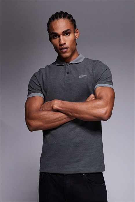 Поло с коротким рукавом и логотипом на манжетах от Cowley артикул 154707714