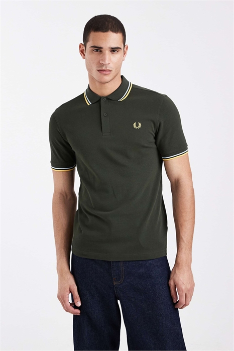 Поло с логотипом и двумя наконечниками артикул 154960869