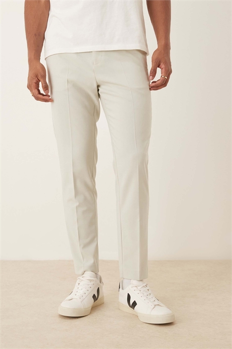 Брюки зауженного кроя артикул 142911905