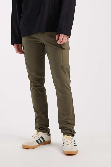 Узкие брюки-карго артикул 152419857