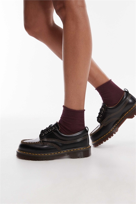 Универсальные туфли Lowell с контрастной отстрочкой артикул 153716559