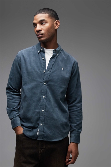 Рубашка с длинными рукавами из вельвета от Madison артикул 154451450