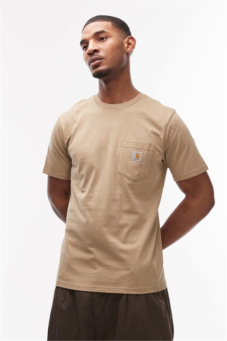 Футболка с карманом артикул 154451425