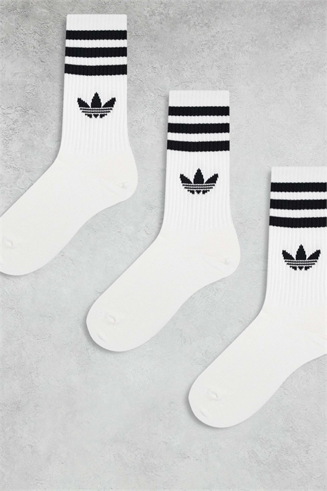 Adicolor Trefoil: набор из 3 пар носков до щиколотки артикул 141909578