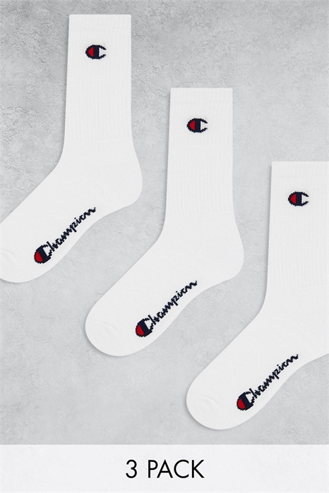 3 пары носков белого цвета артикул 133878474