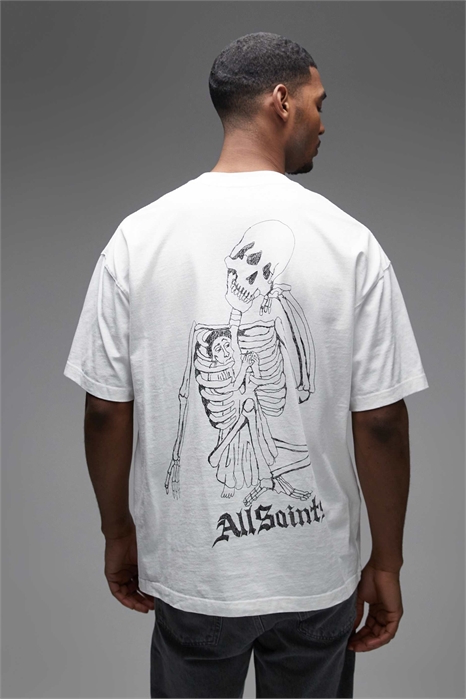 Футболка Skelly с коротким рукавом и принтом логотипа на спине артикул 154893626