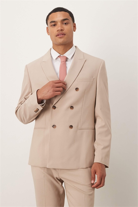 Двубортный приталенный пиджак артикул 143214880