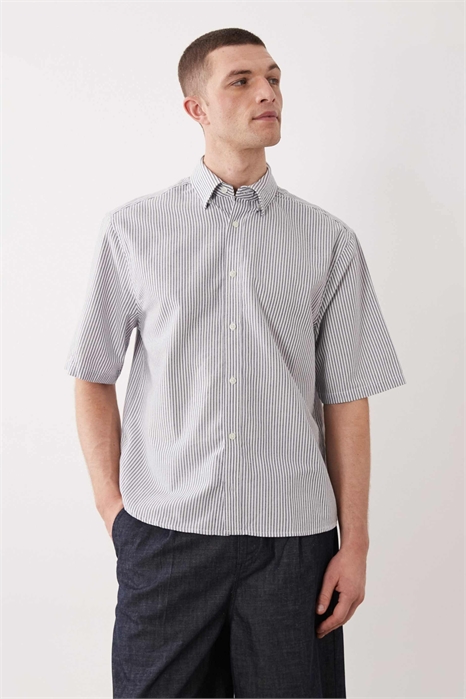 Рубашка оксфорд прямого кроя артикул 153808056