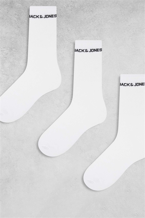 Набор из 3 пар теннисных носков с логотипом артикул 135571263