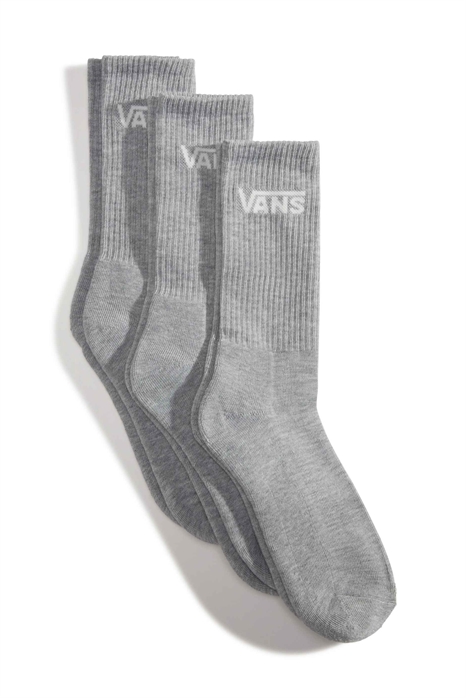 Классические носки с эластичным манжетом, цвет: серый меланж артикул 153850046