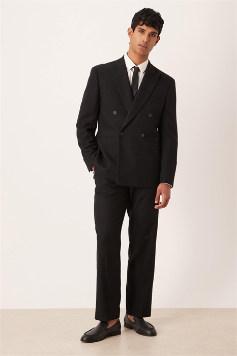 Брюки прямого кроя из шерсти артикул 148300468