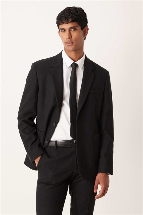 Приталенный пиджак из смешанной шерсти артикул 146837190