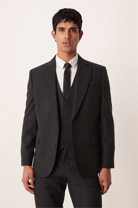 Пиджак строгого кроя с эффектом шерсти артикул 149662639