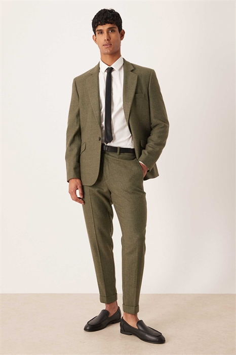 Брюки с зауженным кроем артикул 148608936