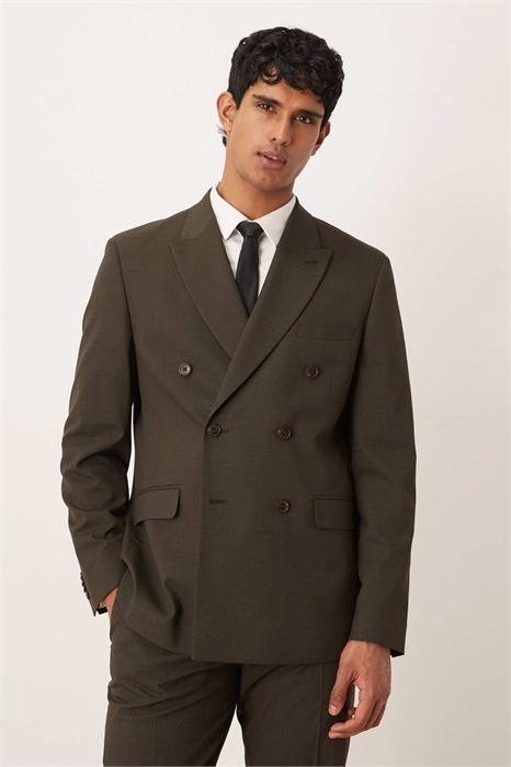 Двубортный пиджак классического кроя артикул 150198816