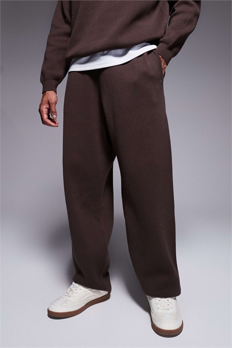 Широкие трикотажные джоггеры артикул 151187050