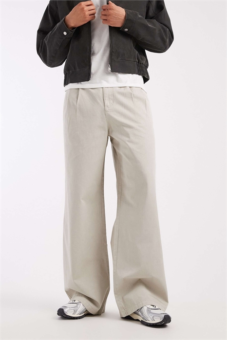 Брюки-клёш с широкими штанинами артикул 154635388