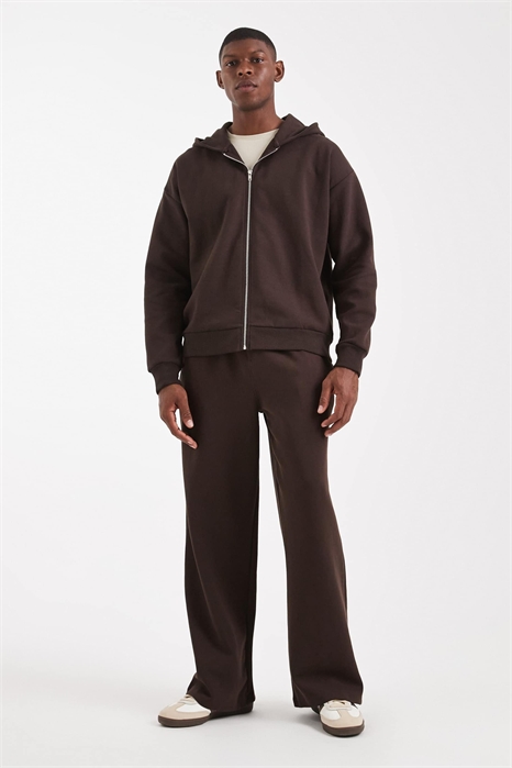 Толстовка с капюшоном на молнии из плотной ткани co-ord артикул 151527774