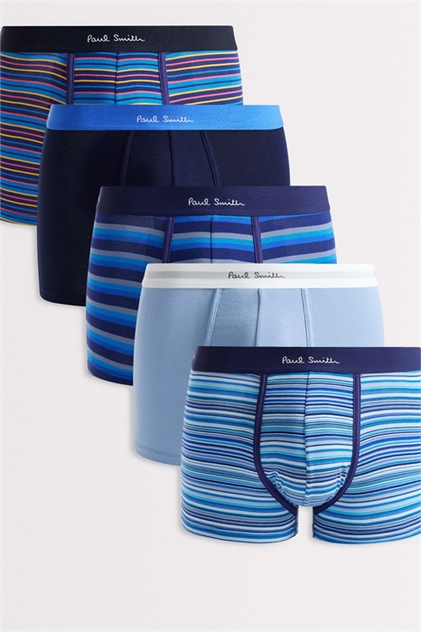 Пять пар плавок с фирменной полоской артикул 154213282