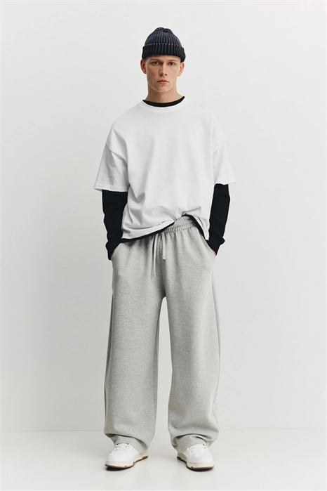 Спортивные штаны с балонными вставками артикул 154888563