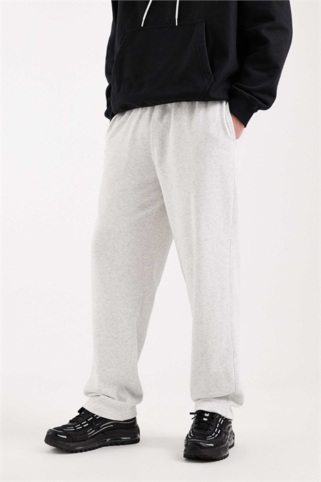 Джоггеры из французского футера с открытым низом артикул 149959977