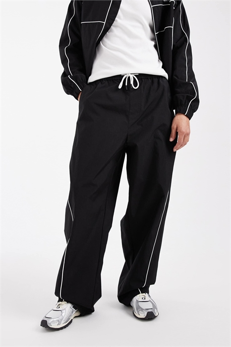 Брюки-парашюты Theo с отстрочкой артикул 151338348