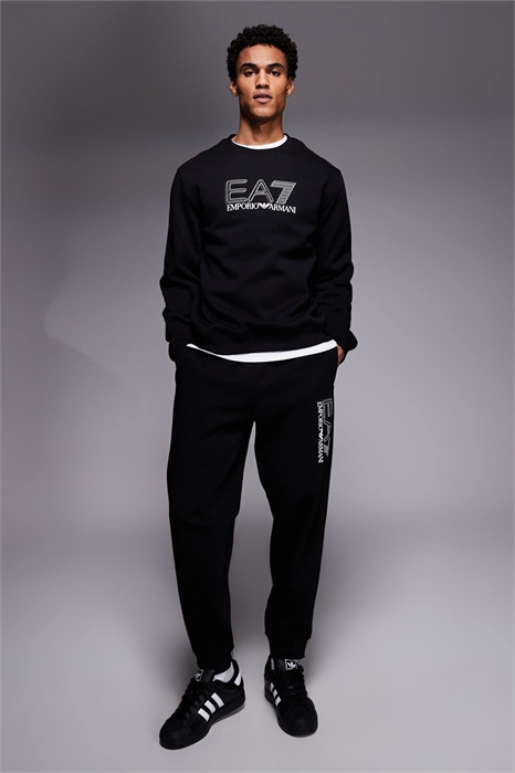 Джоггеры Armani EA7 с логотипом, обеспечивающим видимость на поезде co-ord артикул 153989259